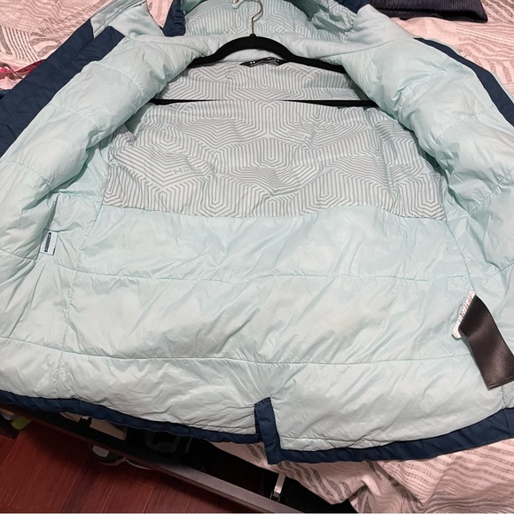 Under Armour Teal youth child teen infrared thermo layer winter jacket in Y-L - Picture 10 of 12